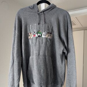 Warner Bros. Looney Tunes Gray Hoodie